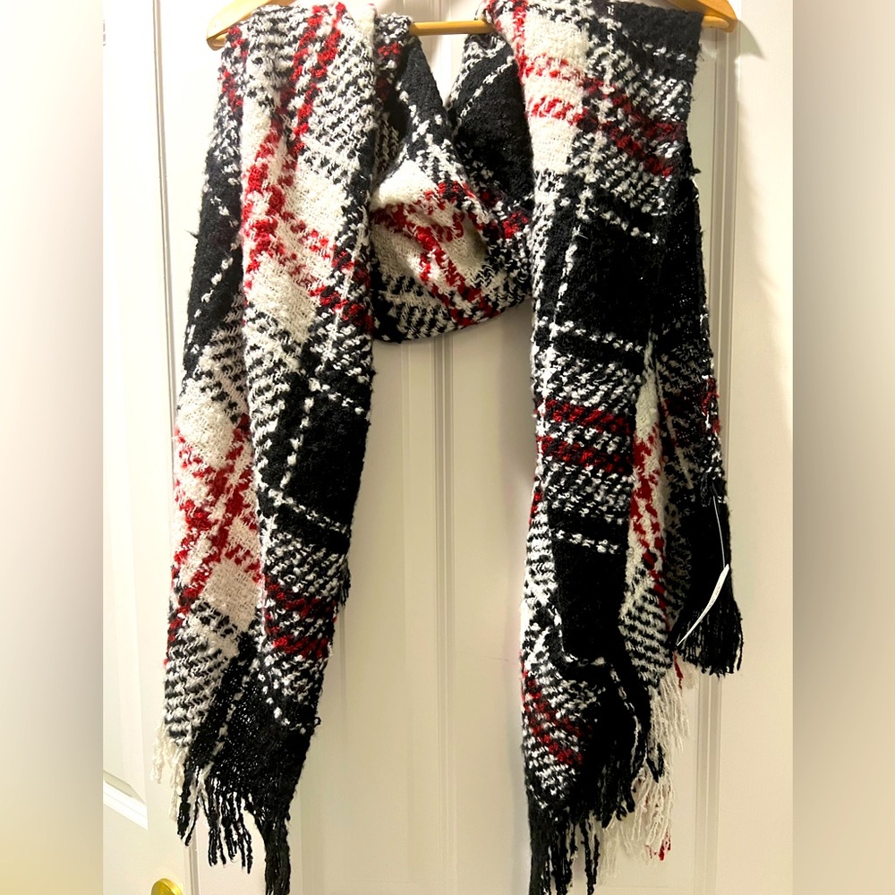 New JMK Boutique shawl wrap/ oversized scarf